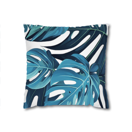 Spun Polyester Square Pillowcase