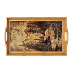 Bamboo Serving Tray (Engraving) - My Posh Prints