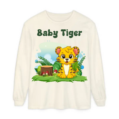 Unisex Garment-dyed Long Sleeve T-Shirt