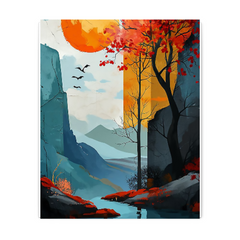 Vertical Matte Canvas, Stretched, 1.25" (Medium) - My Posh Prints