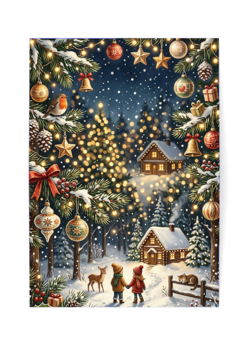 Horizontal Greeting Cards (1, 10, 30, and 50pcs)