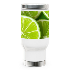 Stainless Steel Travel Mug with Handle, 14oz