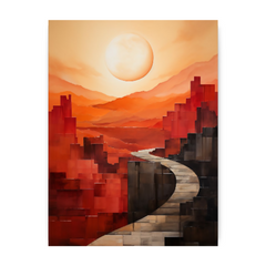 Vertical Matte Canvas, Stretched, 1.25" (Small) - My Posh Prints