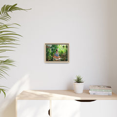 Matte Canvas, Framed (Natural)
