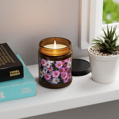 Scented Soy Candle (Multi-Size, Amber Jar) 9oz