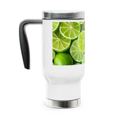 Stainless Steel Travel Mug with Handle, 14oz