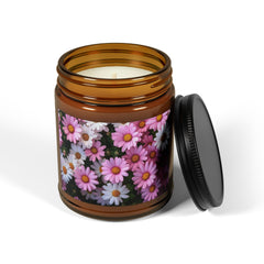 Scented Soy Candle (Multi-Size, Amber Jar) 9oz