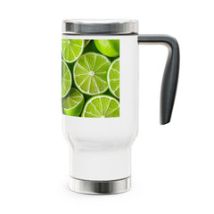 Stainless Steel Travel Mug with Handle, 14oz
