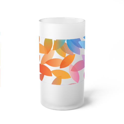 Frosted Glass Beer Mug
