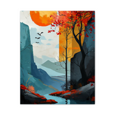 Vertical Matte Canvas, Stretched, 1.25" (Medium)