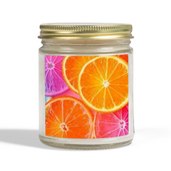 Scented Candles, Coconut Apricot Wax (9oz)