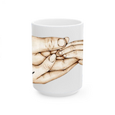 Ceramic Mug, (15oz)