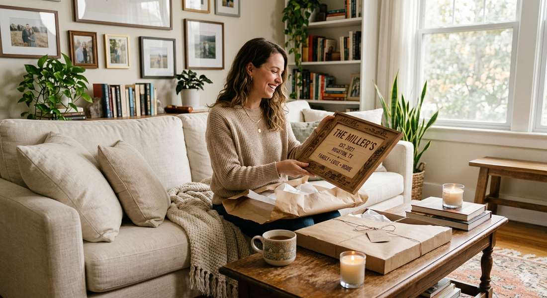 Custom Home Decor Gifts That Feel Personal