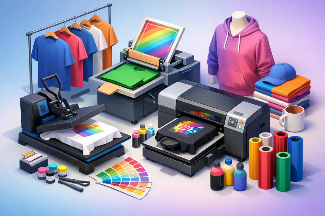 A Guide to Custom Apparel Printing