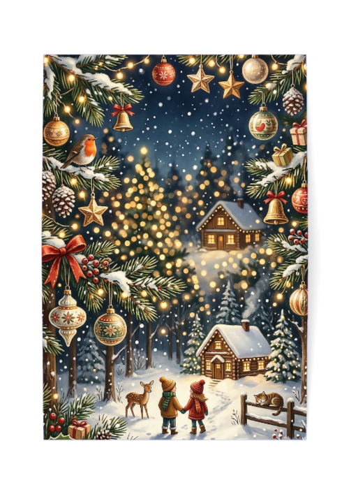 Horizontal Greeting Cards (1, 10, 30, and 50pcs)