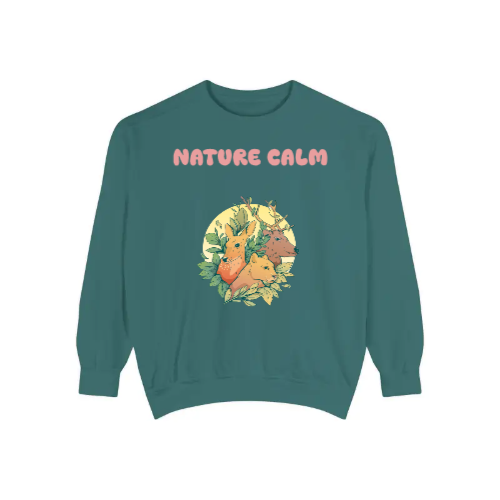 Unisex Garment-Dyed Sweatshirt