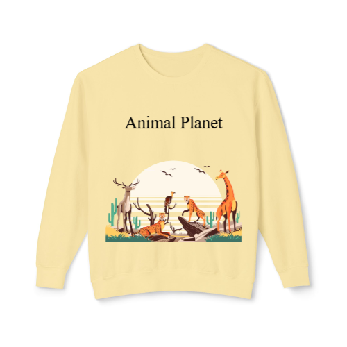 Unisex Lightweight Crewneck Sweatshirt - My Posh Prints