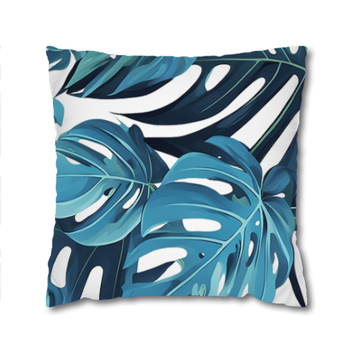 Spun Polyester Square Pillowcase