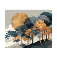 Horizontal Matte Canvas, Stretched, 1.25" (Medium) - My Posh Prints