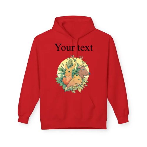 Unisex Midweight Softstyle Fleece Hoodie