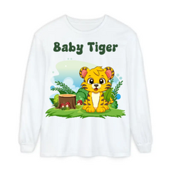 Unisex Garment-dyed Long Sleeve T-Shirt