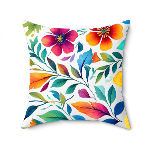 Spun Polyester Square Pillow