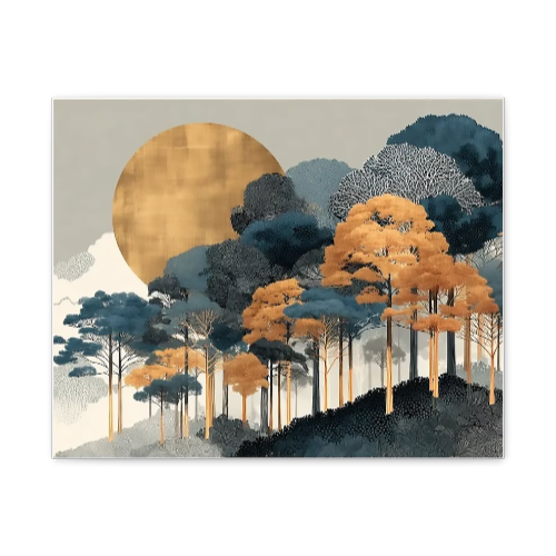Horizontal Matte Canvas, Stretched, 1.25" (Medium) - My Posh Prints