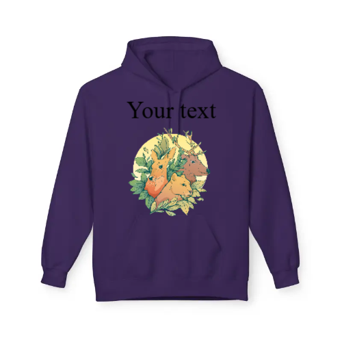 Unisex Midweight Softstyle Fleece Hoodie