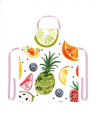 Apron, 5-Color Straps (AOP)