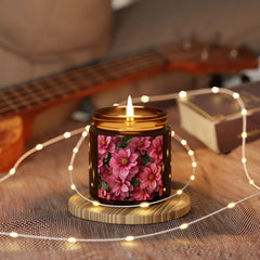 Scented Soy Candle (Multi-Size, Amber Jar) 4oz