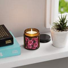 Scented Soy Candle (Multi-Size, Amber Jar) 4oz
