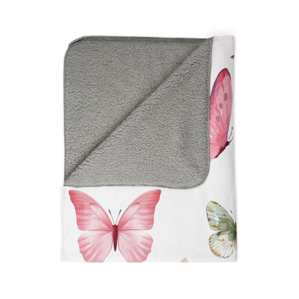 Fleece Sherpa Blanket (50" × 60") - My Posh Prints