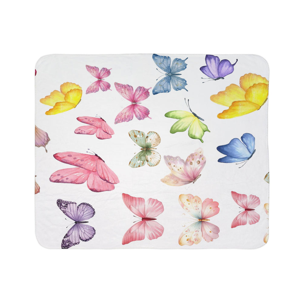 Fleece Sherpa Blanket (50" × 60") - My Posh Prints