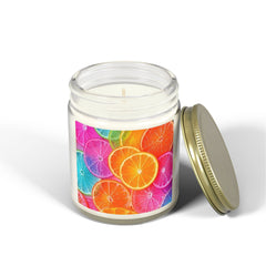 Scented Candles, Coconut Apricot Wax (9oz)