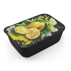 PLA Bento Box with Band and Utensils