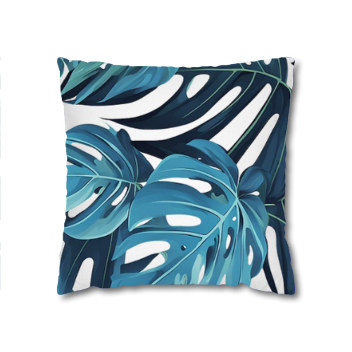 Spun Polyester Square Pillowcase