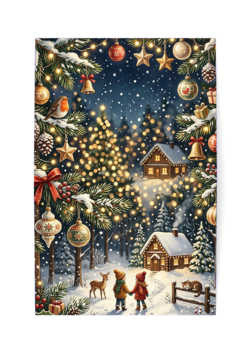 Horizontal Greeting Cards (1, 10, 30, and 50pcs)