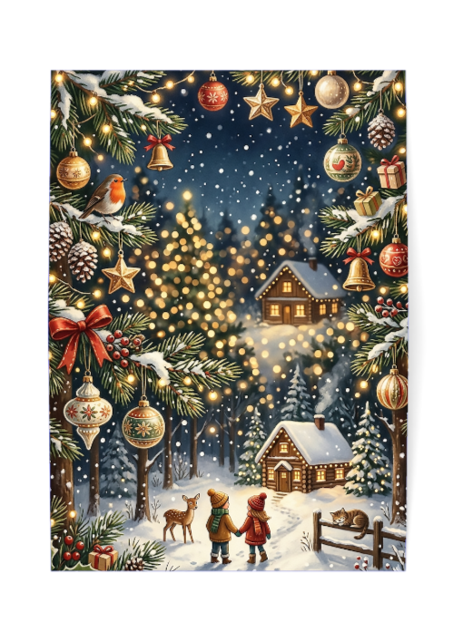 Horizontal Greeting Cards (1, 10, 30, and 50pcs)