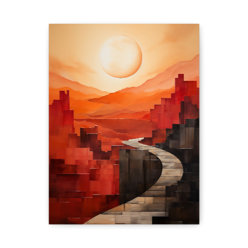 Vertical Matte Canvas, Stretched, 1.25" (Small) - My Posh Prints