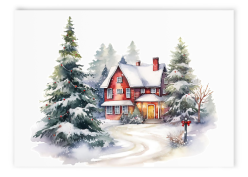 Holiday Cards (One-sided print)