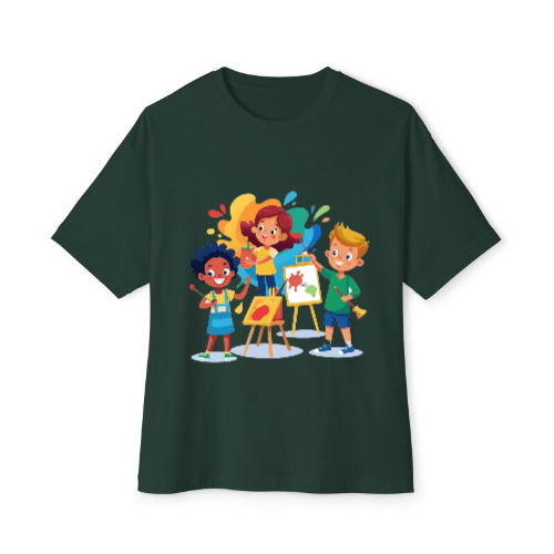 Unisex Oversized Boxy Tee