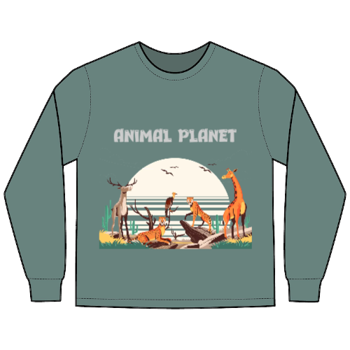 Unisex ComfortWash® Garment-Dyed Long Sleeve T-Shirt