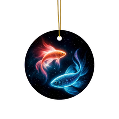 Ceramic Ornament, 4 Shapes