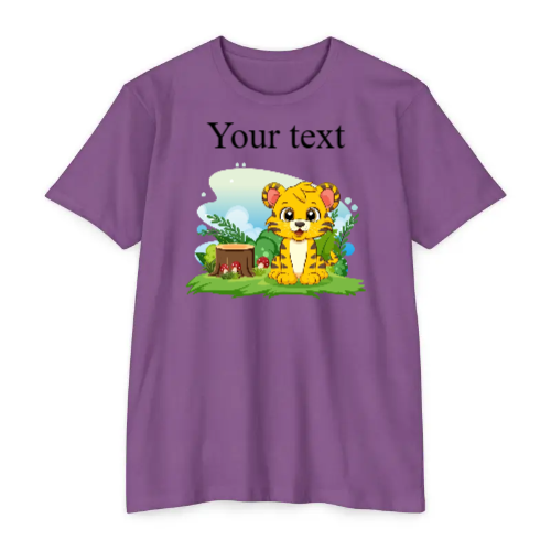 Unisex CVC Jersey T-shirt