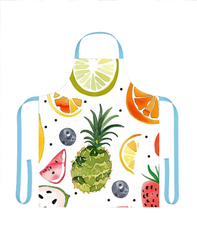 Apron, 5-Color Straps (AOP)